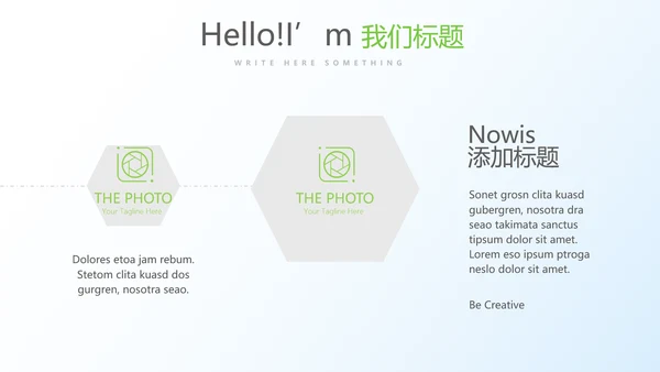 清新牙科年终工作总结动态PPT模板