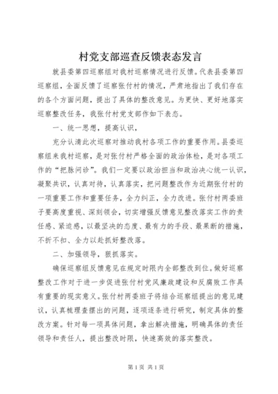 村党支部巡查反馈表态发言_1.docx