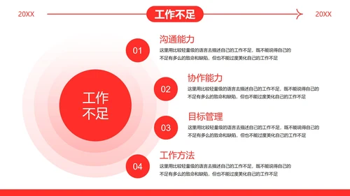 商务通用向上年终工作总结PPT模板