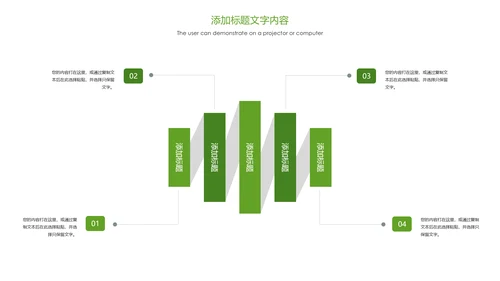 绿色唯美乡村建设乡村旅游文化PPT模板