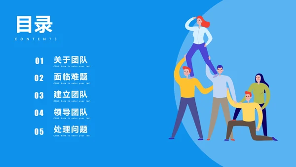 团队建设与管理培训PTP模板