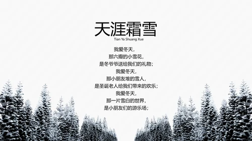 冬季冬天活动策划项目提案汇报PPT模板