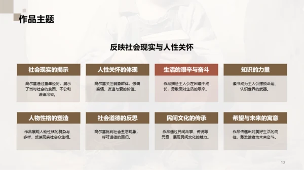 黄色复古读书笔记童年培训课件PPT模板