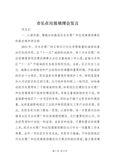 市长在垃圾填埋会发言.docx