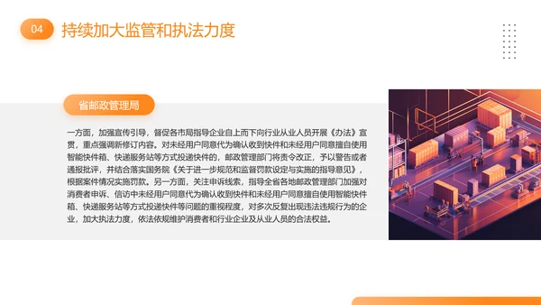 快递外卖市场管理办法PPT模板