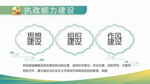 党建党风廉政学习教育动态PPT模板
