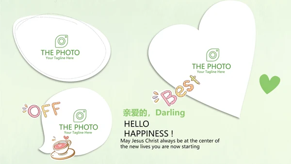 绿色校园风格致青春毕业纪念册动态PPT模板