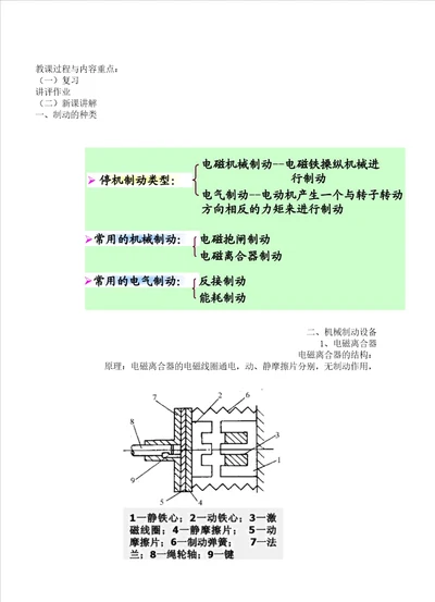 电力拖动理论教案21速度继电器