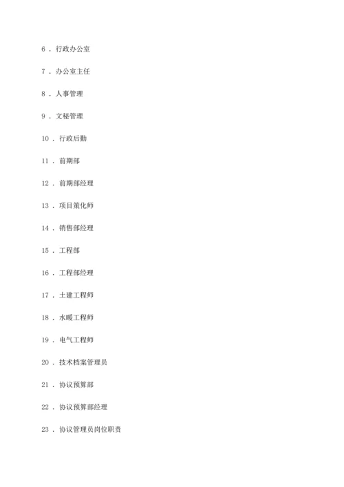 房地产开发公司管理核心制度.docx