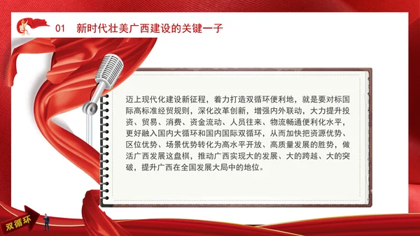 持续扩大对内对外开放打造国内国际双循环市场经营便利地专题党课PPT