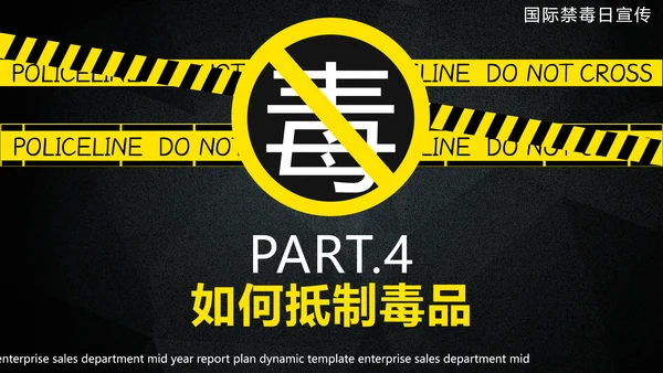 禁毒教育珍爱生命远离犯罪PPT课件