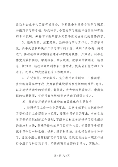 学习型党组织建设调研报告.docx