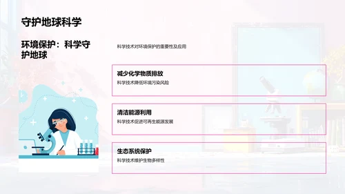 初中科学教学PPT模板