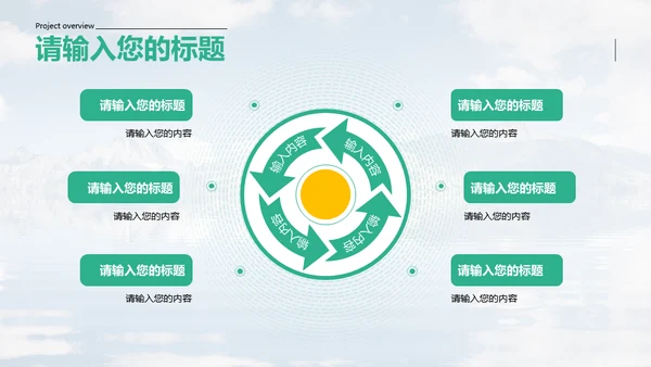 旅游项目商业计划书通用PPT模板