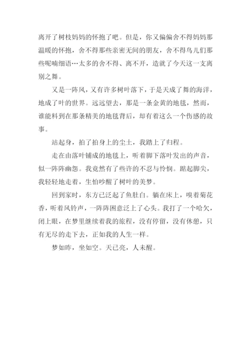 我心中的那一段旅程作文800字.docx