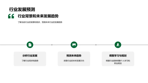 专科教育职业发展PPT模板