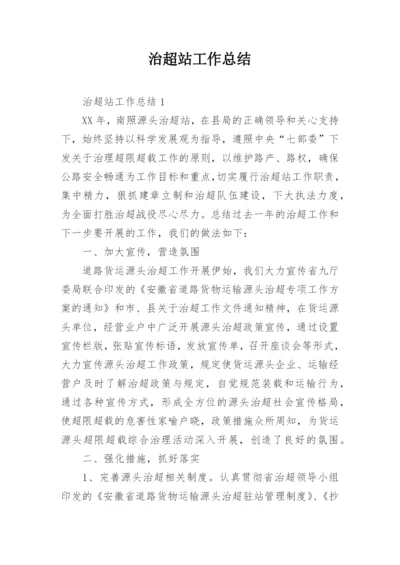 治超站工作总结.docx