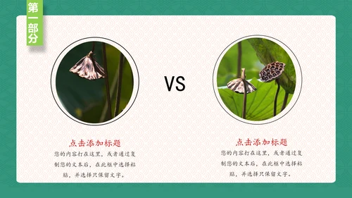 中国风传统端午饮食粽子营销宣传通用PPT模版