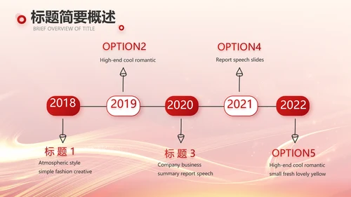 红色大气颁奖典礼颁奖盛典PPT