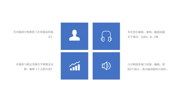 歌手乐队个人简历通用PPT模板