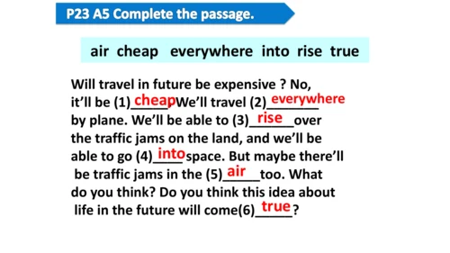 Module 4 Life in the future Unit 2 Every family wi