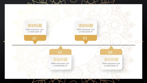 黑金高端大气金融产品介绍动态PPT模板