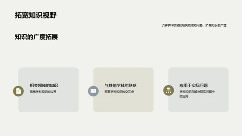 学科知识的力量