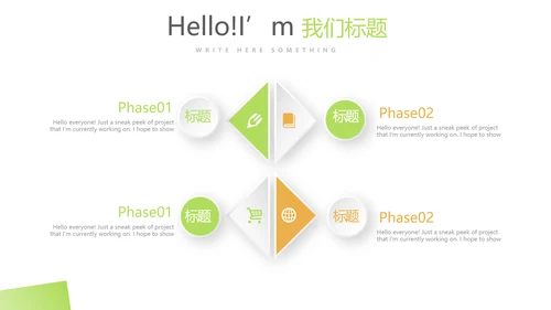 绿色简约口腔健康护理动态PPT