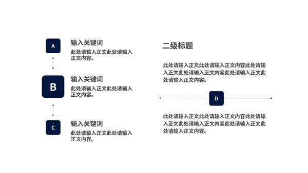 商务风深蓝读书分享会汇报PPT模板