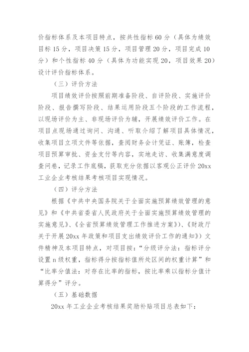 项目绩效评价报告.docx