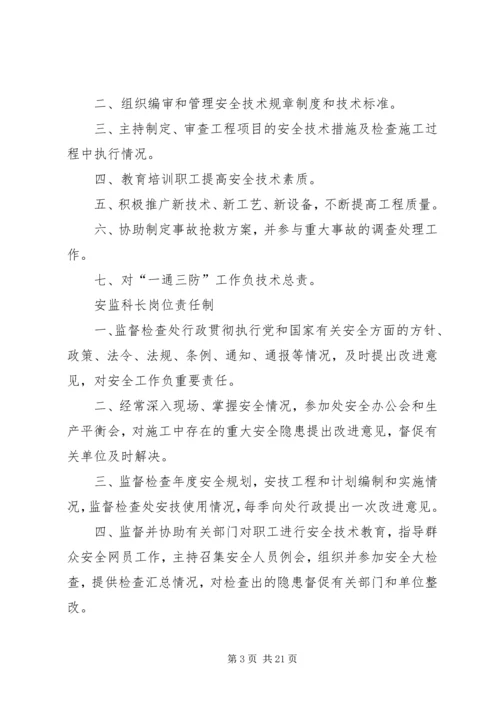 余热电站各级人员安全生产责任制 (5).docx