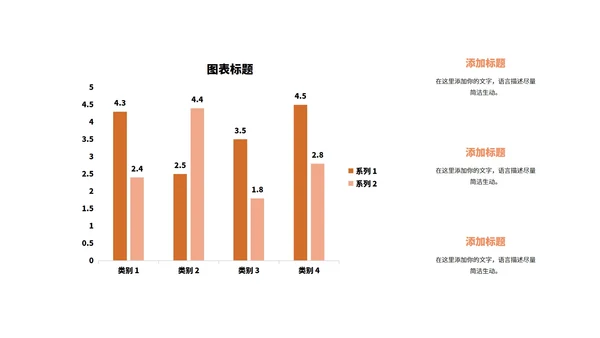 橙色扁平风物业公司宣传介绍PPT模板