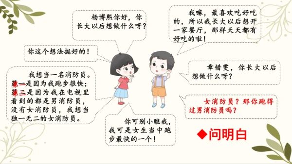 统编版语文二年级下册 口语交际——长大以后做什么   课件