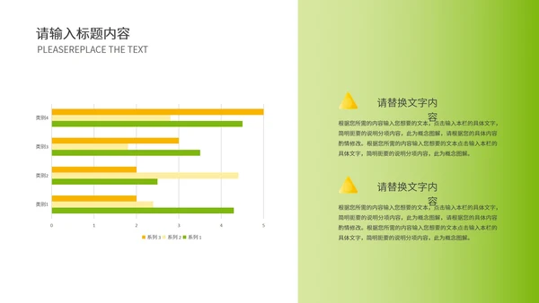 双色行业分析报告模版PPT模板