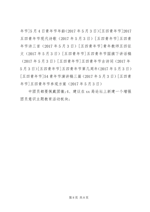 五四青年节参观方案.docx