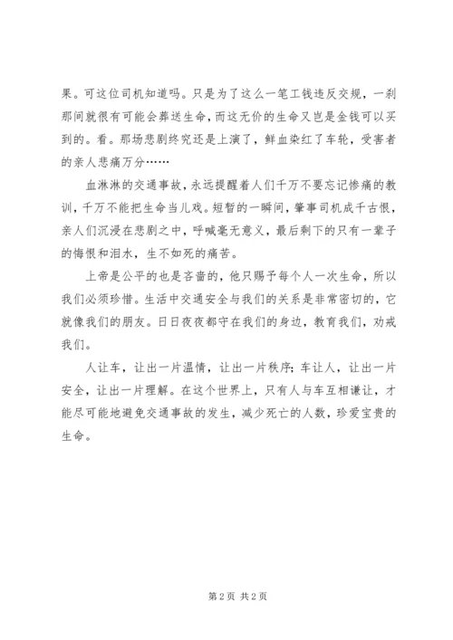 交通安全警示教育心得体会_2.docx