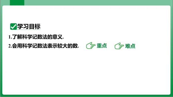 1.5.2 科学记数法 课件 (共24张PPT)【2023秋人教七上数学高效实用备课】
