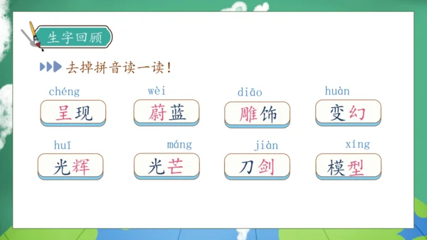 【核心素养】部编版语文三年级下册-22. 我们奇妙的世界 第2课时（课件）