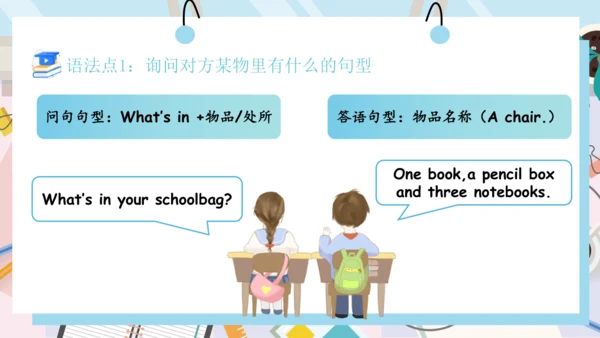 Unit 2 My schoolbag 单元复习(三)-语法+典型例题（共29张PPT）