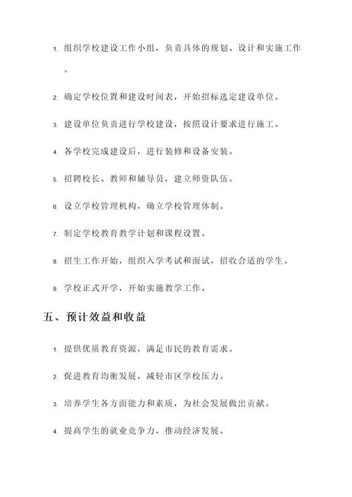莆田新建学校汇总规划方案
