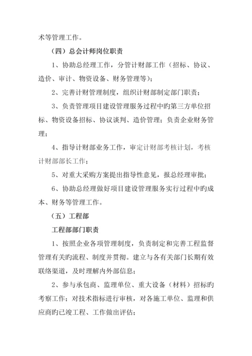 有限公司组织机构及岗位职责.docx