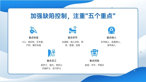 蓝色插画商务风格患者安全管理PPT课件护理安全管理