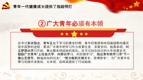 共青团100周年青年工作的重要思想团委PPT