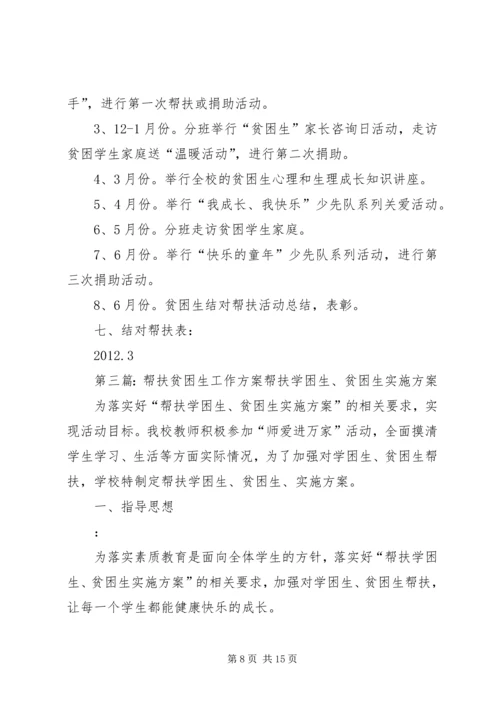 贫困生帮扶方案_1.docx