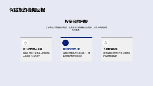 保险公司融资计划解读PPT模板