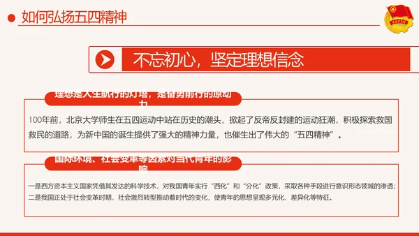 筑梦新时代奋斗正青春弘扬五四精神共青团PPT