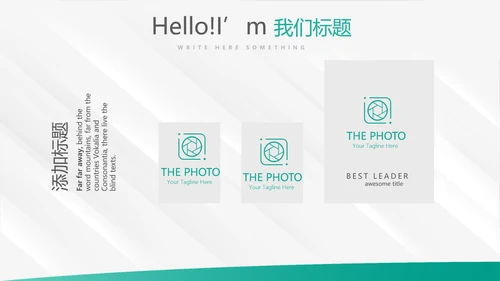 简约大方中国农业银行工作总结动态PPT