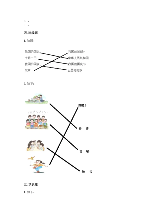 部编版二年级上册道德与法治 期末测试卷【黄金题型】.docx