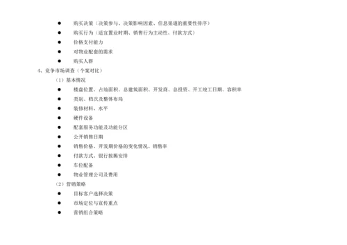 经典房地产市调报告.docx