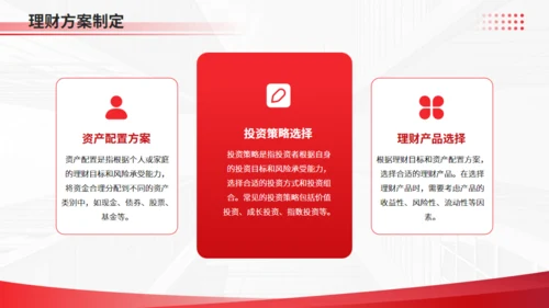 金融理财财富增长金融行业风控通用PPT模板